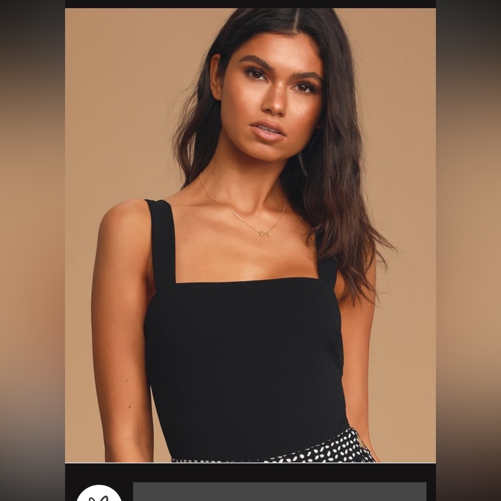 Lulus black bodysuit